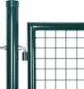 vidaXL Ocelová plotová brána 300x125 cm Zelená Náhled obrázku produktu 3