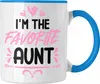 Trendation - I'm The Favorite Aunt Tasse Geschenk Beste Produktbild-Vorschau 1