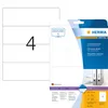 HERMA Ordneretiketten A4 192x61 mm weiß Papier matt Produktbild-Vorschau 1