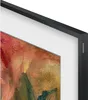 A close-up view of the corner of a Samsung television displaying artwork. Produktbild-Vorschau
