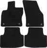 Tapis De Sol Noir Velours Pour Seat Leon 3 2013-2020 4pcs, Voir les images du produit 1