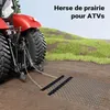 Wiltec Herse de prairie Chaîne 155x123,5cm avec chaînes Voir les images du produit 2