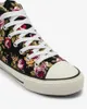 Damen Sneaker Flora Schwarz-Blumenmuster Stoff für den Produktbild-Vorschau 5