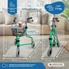 Mobiclinic, Rollator, Caleta, Fatlbar, Gehwagen mit 3 Produktbild-Vorschau 2