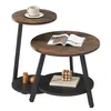 YITAHOME Couchtisch 2er Set, Rund, Beistelltisch Produktbild-Vorschau 8