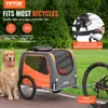 VEVOR Hundeanhänger 30 kg Fahrradanhänger Kohlenstoffstahl Produktbild-Vorschau 2