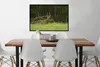 MuchoWow® MuchoWow® Gerahmtes Poster Hirsche - Gras - Wald Produktbild-Vorschau 2