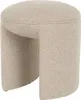 Housecraft Living Noxx Hocker/ Sitzhocker Bouclé Beige Produktbild-Vorschau 2