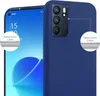 Cadorabo Hülle für Oppo Reno6 5G Schutzhülle in Blau Produktbild-Vorschau 5