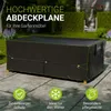 Juskys Gartenmöbel Abdeckplane CoverSafe Pro 220x140x75 cm- Produktbild-Vorschau 2