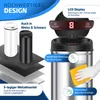 KESSER® Automatischer Mülleimer mit Sensor, Edelstahl, Produktbild-Vorschau 9