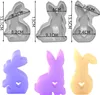 6 Stück Ostern Kaninchen Silikonformen Gießformen, Produktbild-Vorschau 4