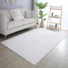 Kurzflor Teppich Wohnzimmer Creme 120x170 Rechteck Unicolor Produktbild-Vorschau 2