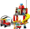 LEGO® 60375 LEGO® City 60375 Feuerwehrstation und Löschauto Anteprima dell’immagine prodotto 2