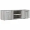 The Living Store TV-Schrank Grau Sonoma 120x34x37 cm Produktbild-Vorschau 3