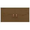 The Living Store Wandschrank Honigbraun 60x30x30 cm Produktbild-Vorschau 3