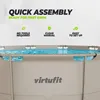 VirtuFit - Piscine ronde - Ø 366 x 100 cm - Beige - Inclut Voir les images du produit 8