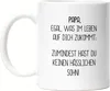 Tasse Papa Wenigstens Keinen Hässlichen Sohn Lustig Produktbild-Vorschau 1