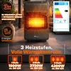TRESKO® 4200 Watt Gasheizer Anthrazit inkl. Gasdruckregler Produktbild-Vorschau 5