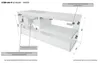 ATHD 120 cm DS Wandhängender Waschtisch rechts mit Produktbild-Vorschau 3