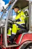 NEO TOOLS Spodnie robocze ostrzegawcze softshell, żółte, Podgląd zdjęcia produktu 18