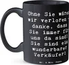 Mr. & Mrs. Panda Keramiktasse Spruch Wunderbarer Verkäufer Produktbild-Vorschau 2