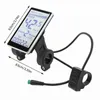 Misuratore LCD per e-bike ed e-scooter, 24V-60V, pannello Anteprima dell’immagine prodotto 9