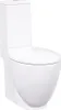 vidaXL Toilettes en céramique Sortie horizontale blanche Voir les images du produit 8