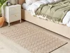 BELIANI Teppich Beige u. Weiß aus Jute 80 x 150 cm Produktbild-Vorschau 2