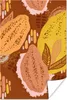 MuchoWow® Poster Kakao - Muster - Abstrakt 20x30 cm - Produktbild-Vorschau 1
