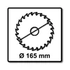 Bosch Standard for Wood - Kreissägeblatt - für Holz - 165 Voir les images du produit 26