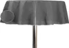 Gartentischdecke 140 cm rund Grau outdoor wasserfest Garten Produktbild-Vorschau 2