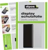 The image shows instructions for applying a screen protector to a smartphone, along with the product packaging and the screen protector itself. Náhled obrázku produktu