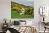 MuchoWow® Poster Gelbe Blumen und zwei Lämmer 160x120 cm - Produktbild-Vorschau 4