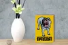 Holzschild Spruch 12x18cm Der will nicht nur spielen Hund Produktbild-Vorschau 5