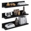 Wandregale Set - 3er Set - 39 cm - Schwarz Matt - für Produktbild-Vorschau 1