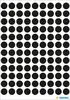 Farbpunkte schwarz D: 8 mm Vielzwecketiketten Produktbild-Vorschau 2