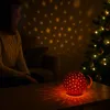 formano LED Deko-Kugel Drehend Rot 15 cm Glaskugel Timer Produktbild-Vorschau 2