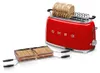Smeg Toaster TSF02RDEU 6-4 Scheiben 1500W rot Produktbild-Vorschau 9
