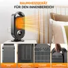 Raumheizer, Elektrischer Kleinheizer, 1500 W PTC-Keramik, Produktbild-Vorschau 5
