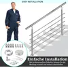 ACXIN Handlauf Geländer Treppengeländer Ø 42 mm Produktbild-Vorschau 7
