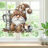 Diamond Painting Anhänger Gnom Kaffee Hängendes Ornament Produktbild-Vorschau 3