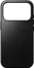 A black phone case is shown against a white background. Produktbild-Vorschau