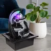 RGB LED Tischbrunnen mit Farbwechsel, Höhe 25,5 cm Produktbild-Vorschau 5