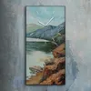 Dekor Leinwand Uhr Wandbilder Geräuschlos 30x60 Morgens auf Produktbild-Vorschau 2