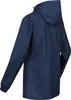 A navy blue hooded jacket shown from the back. Produktbild-Vorschau