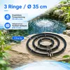 Teich Belüftungssystem 35cm Edelstahl Luftsprudler Ring, Produktbild-Vorschau 5