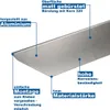 Edelstahl Eckschutzwinkel 1250mm - Winkelprofil 30x30mm Produktbild-Vorschau 3