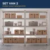 IvoQ Stellingkasten Set van 2 – 180 x 90 x 40 cm – Productafbeelding-voorbeeld 2