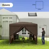 Outsunny Pavillon ca.3x3m, wasserabweisend Stabil Produktbild-Vorschau 3